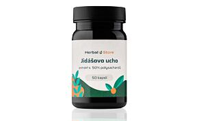 Kapsuly z ucha Júdu - extrakt s 50 % polysacharidov